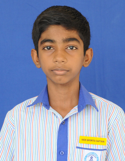 Ilamparathi K - VIII  Rank